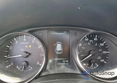 2017 Nissan Rogue Sv из США, поврежденный, VIN 5N1AT2MV0HC768581